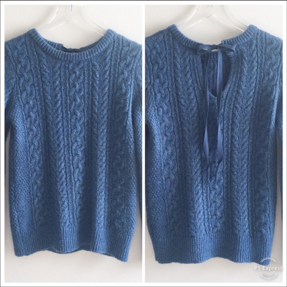 Zara tie back sweater